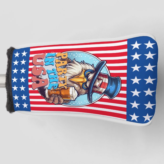 GOLFER Party in den USA Golf Headcover (Vorderseite)