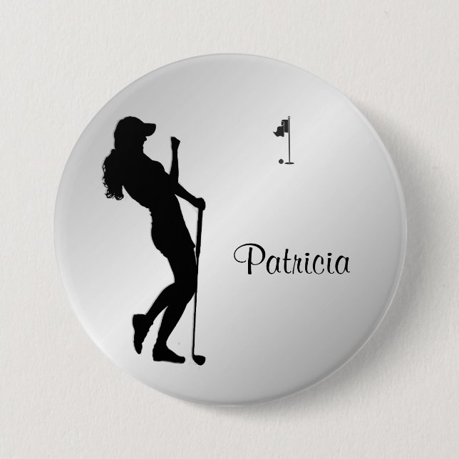 Golfer Personal Button (Vorderseite)
