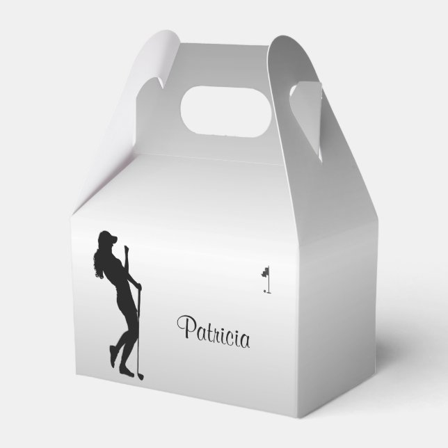 Golfer Personal Geschenkschachtel (Vorderseite)
