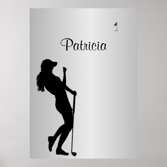 Golfer Personal Poster (Vorne)