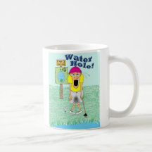 Golfer-Piss-Hose am Wasserloch