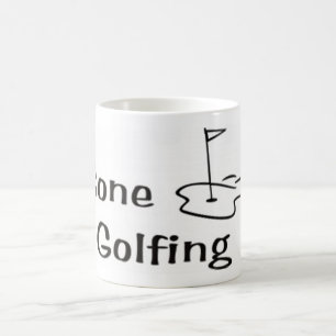 GOLFER / RETRAITE'S *GONE GOLFING* MUG
