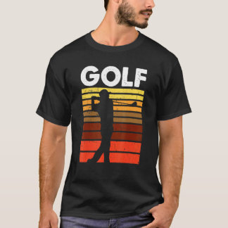 Golfer Retro Vintag Golfer T-Shirt