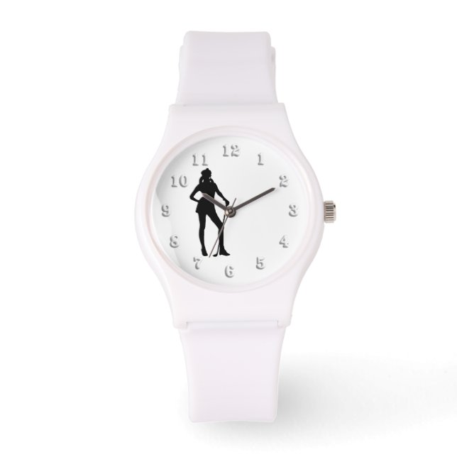 Golfer Sport Armbanduhr (Vorderseite)