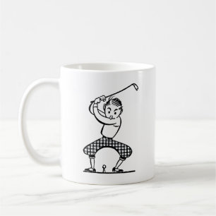 Golfer-Tasse Kaffeetasse