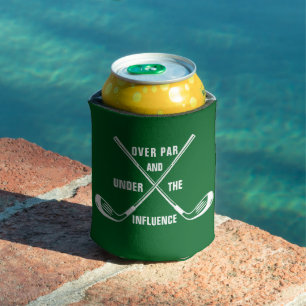 Golfer unter Einfluss   Personalisiertes Bier Dosenkühler