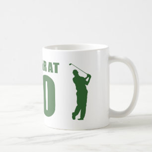 Golfers 70. Geburtstag Kaffeetasse