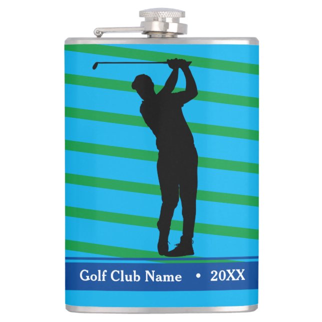 Golfers "Birdie Juice" Flaschenkolben Flachmann (Vorderseite)