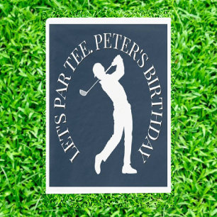 Golfer's BIRTHDAY Extravaganza Banner