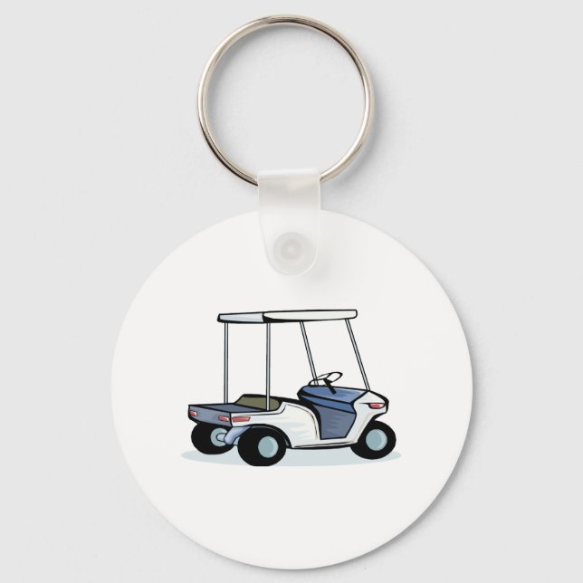 Golfers cart schlüsselanhänger (Vorderseite)