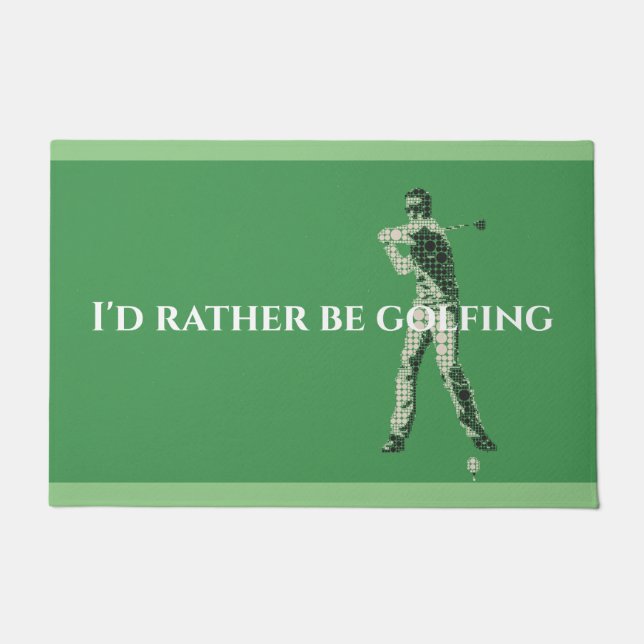 Golfers Doormat Fußmatte (Vorderseite)