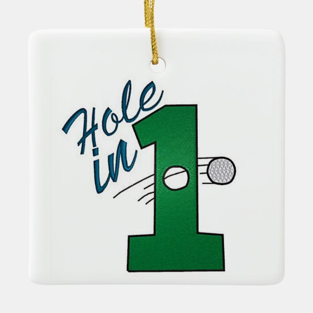 **GOLFER'S DREAM** CHRISTMAS ORNAMENT (Vorderseite)