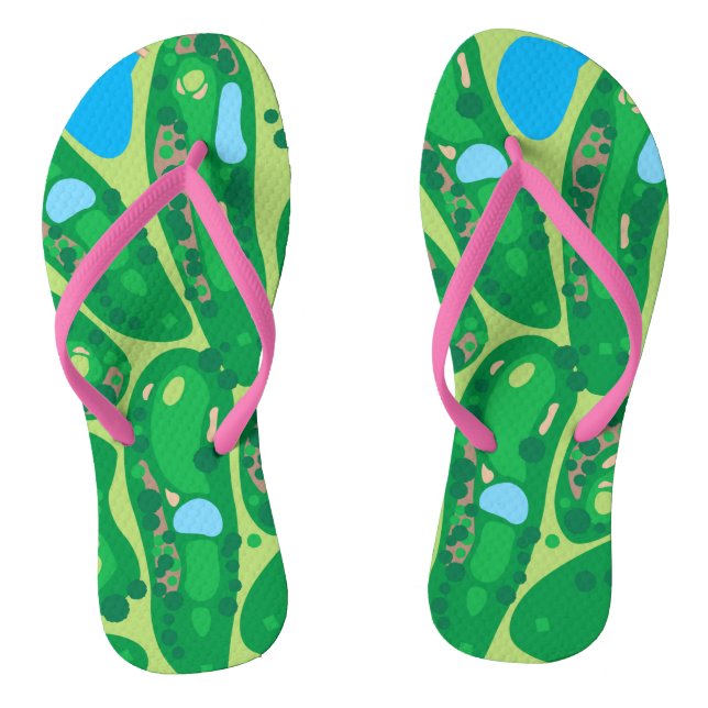 Golfer's Fun Flip-Flops Flip Flops (Fußbett)