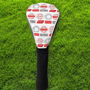 Golfers Geschenk! Spaßige Rente  Golf Headcover