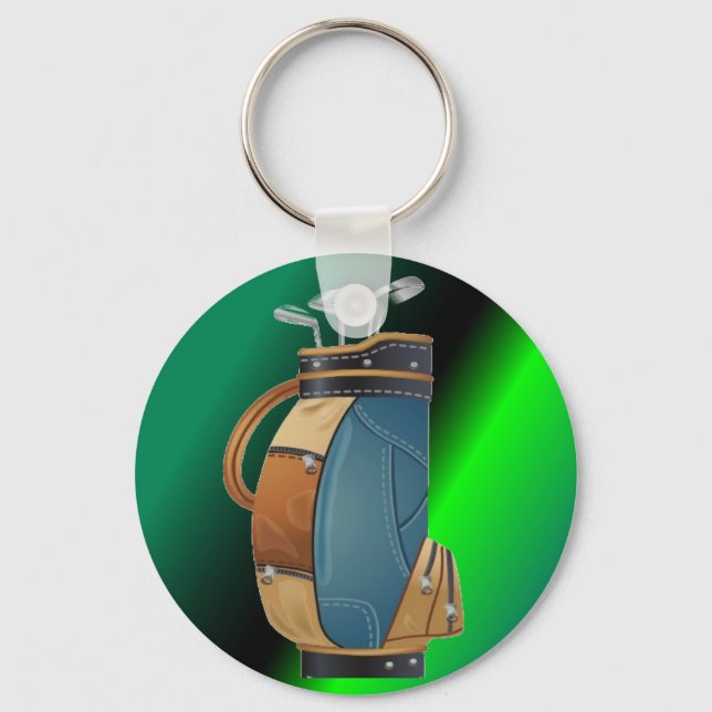 Golfers Geschenksammlung Schlüsselanhänger (Vorderseite)