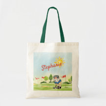 Golfers Gnome-Tote-Tasche