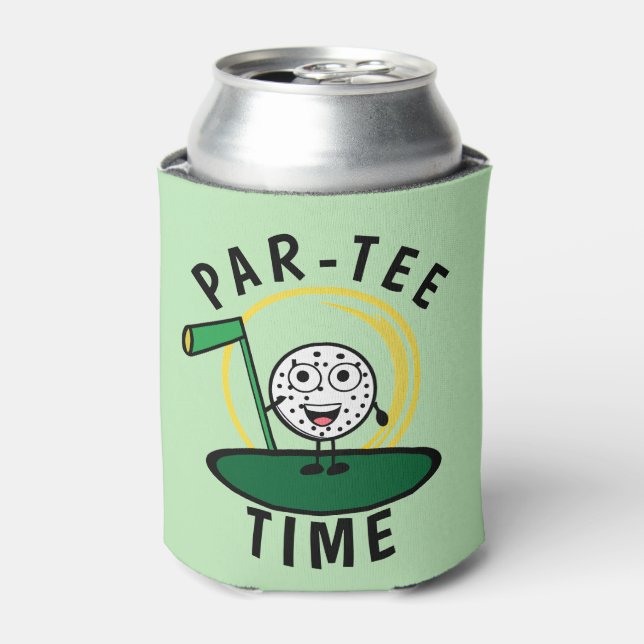 Golfers pro T-Shirt Dosenkühler (Kanne Vorderseite)