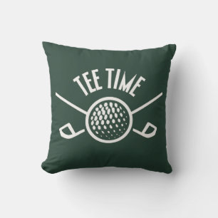 Golfers T-Shirt Time Kissen