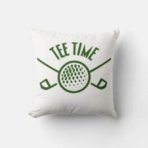 Golfers T-Shirt Time Kissen