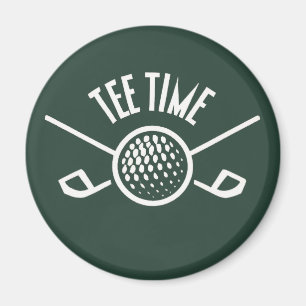 Golfers T-Shirt Time Magnet