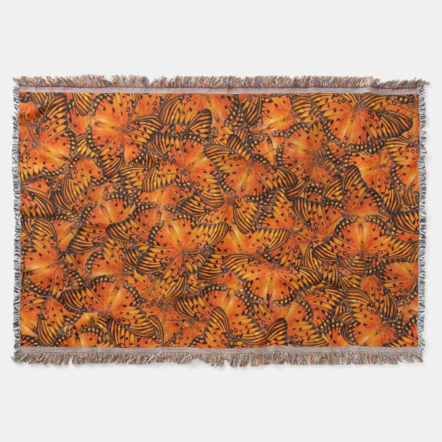 Golffritille oder Passionsschmetterlinge, orange Decke (Vorderseite)