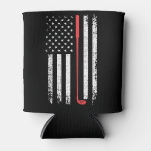 Golfgeschenk für Männer, amerikanisches Flag Golf Dosenkühler