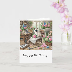 Golfgeschenke Blume Glücklich Geburtstag bis Golfe Karte