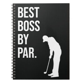 Golfgeschenke für Boss Funny Golfer Bester Boss Pa Notizblock