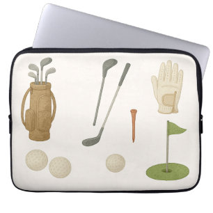 Golfgeschenke für Golfer Laptopschutzhülle