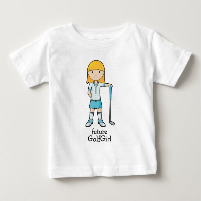 GolfGirl Baby T-shirt (Vorderseite)
