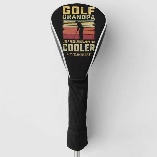 Golfgroßvater wie ein normaler Großvater, aber Coo Golf Headcover (Vorderseite)