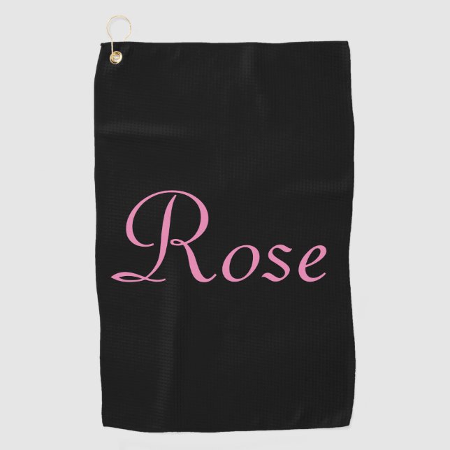 Golfhandtuch (Vorderseite)