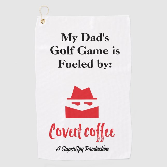 Golfhandtuch (Vorderseite)