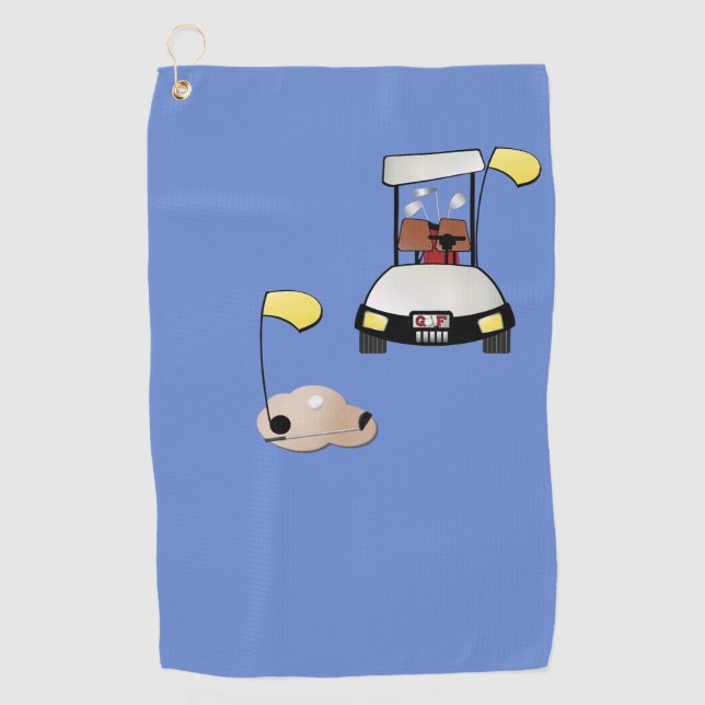 Golfhandtuch (Vorderseite)