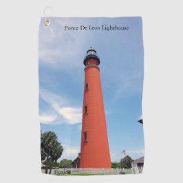 Golfhandtuch Ponce De Leon Lighthouse
