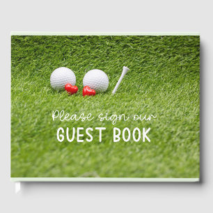 Golfhochzeit mit zwei Golfplätzen in Liebe auf Grü Gästebuch