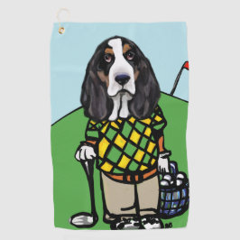GOLFHUND GOLFHANDTUCH