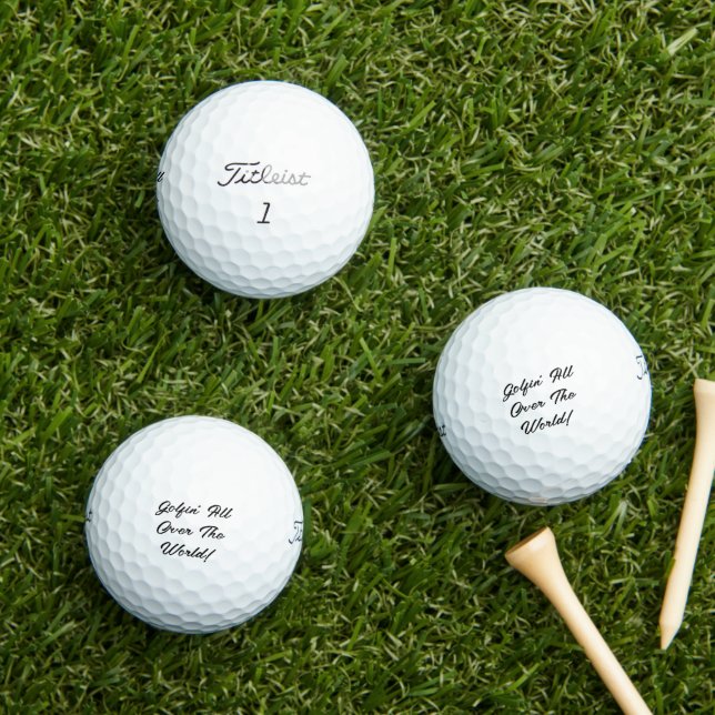 Golfin' überall in der Welt Titleist Pro Golf Ball (Insitu Gras)