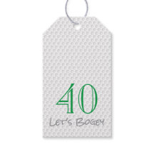 Golfing 40. Geburtstag LET'S BOGEY Golf Ball Fun