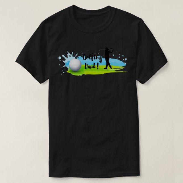 Golfing dad Trimix T-Shirt (Design vorne)