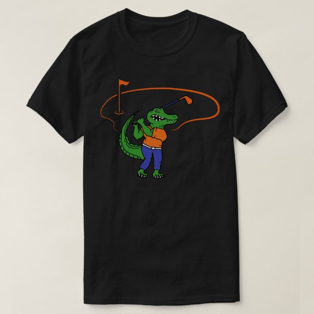 Golfing Gator TShirt (Design vorne)