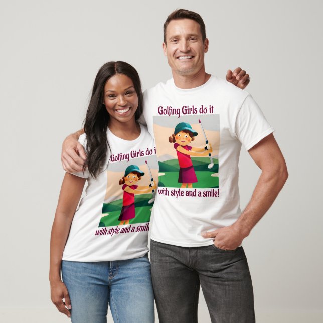 Golfing Girls Do It - Golf T - Shirt (Unisex)