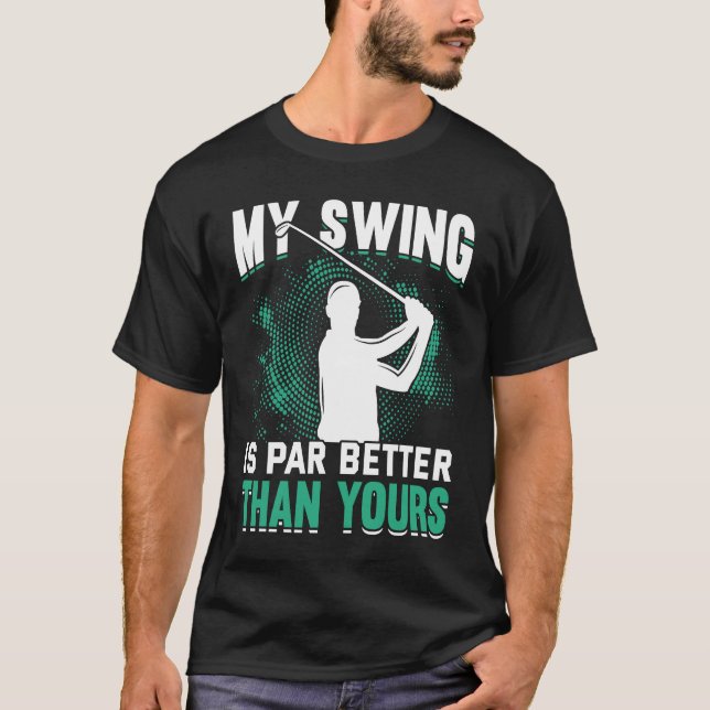 Golfing Golf Player Coach Golfer  14 T-Shirt (Vorderseite)