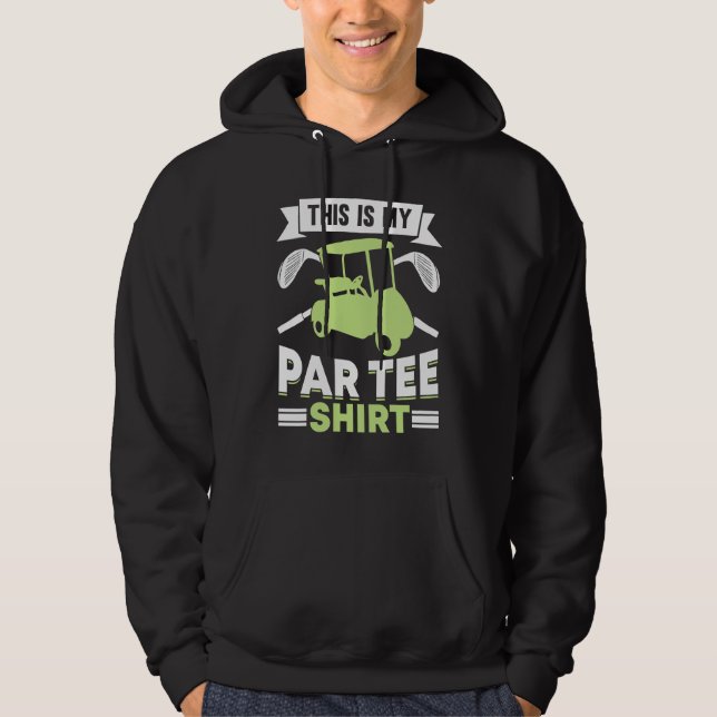 Golfing Golf Player Coach Golfer  3 Hoodie (Vorderseite)