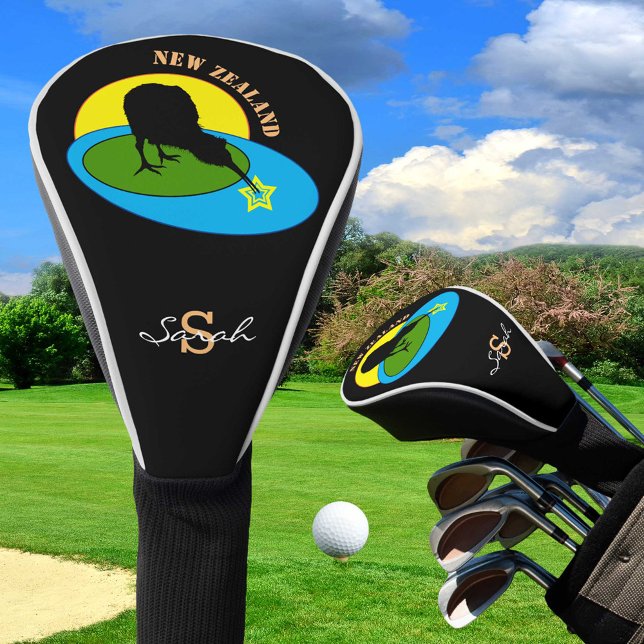 Golfing Kiwi Bird & Sport in Neuseeland Golf Headcover (Von Creator hochgeladen)