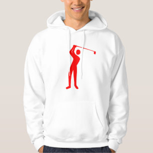 Golfing - Rot Hoodie
