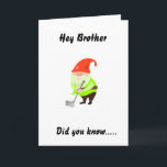 GOLFING SPASS FÜR "BROTHER" AUF IHRER GEBURTSKARTE KARTE<br><div class="desc">FUN,  SIE ZU SCHICKEN ODER GEBEN SIE ES EINEM FREUND ODER FAMILIENMITGLIED,  DER GOLF GERNE!!  :) SIE KÖNNEN VATER ZU "JEMAND" ÄNDERN UND ICH MACHE MEHR DAHER.</div>