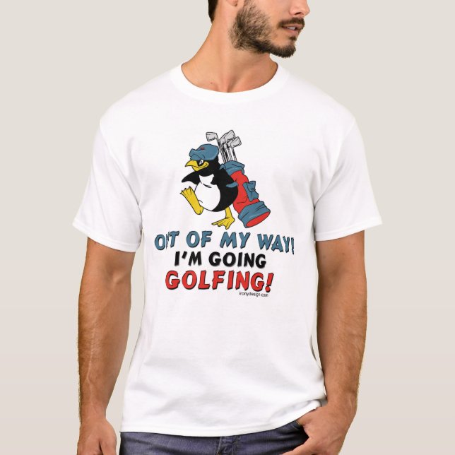 Golfing T - Shirt (Vorderseite)