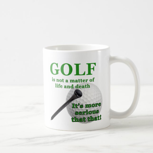 Golfkaffee-Tasse Kaffeetasse (Rechts)
