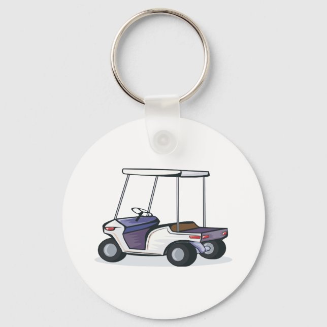 Golfkartographie Schlüsselanhänger (Vorderseite)